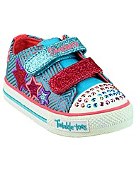 Girls Skechers Twinkle Toes Triple Up
