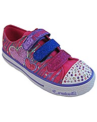 Girls Skechers Twinkle Toes Triple Time