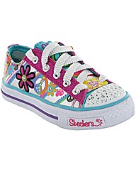 Girls Skechers Twinkle Toes Groovy Baby