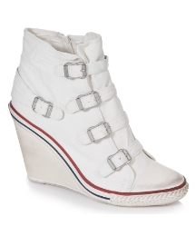 Ash Astwist White Wedge
