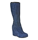 Daniel Finn Knee Navy Boot