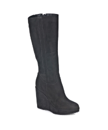 Daniel Finn Knee Black Boot