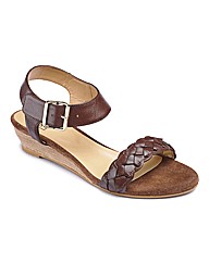 Navy COMFORT INSOLE Closed Toe Espadrille Wedges In TRUE EEE Fit | Closed toe espadrilles 