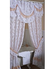 36QUOT; TIER CURTAINS - HOPEWELL - WINDOW CURTAINS AND VALANCES