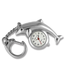 Silver Coloured Dolphin Keyring