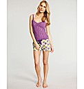 Hydrangea Print PJ Short