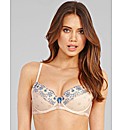 Lana Broderie Padded Balconette Bra