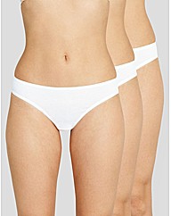 Just Peachy Cotton Comfort 3pk Thong