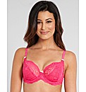 Just Peachy Lace Non Padded Balcony Bra