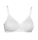 Naturana White Moulded Firm Control Bra