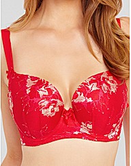 Evangeline Underwired Moulded Plunge Bra