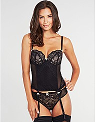 Just Peachy Lace B-G Basque Just Peachy Lace B-G Basque