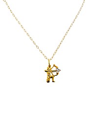 Diamond Sagittarius Horoscope Pendant