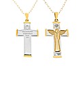 9ct Diamond Set Guardian Angel Pendant