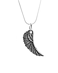 Sterling Silver Angel Wing Necklace
