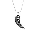 Sterling Silver Angel Wing Necklace
