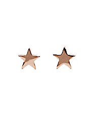Sterling Silver Star Studs