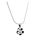 Sterling Silver Flower Necklace