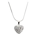 Crystal Heart On A Sterling Silver Chain
