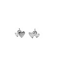 Sterling Silver Heart Studs