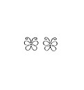 Sterling Silver Butterfly Studs