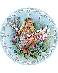 Tree Magnolia Clock