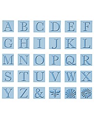 Cuttlebug All in One Alpha Monogram