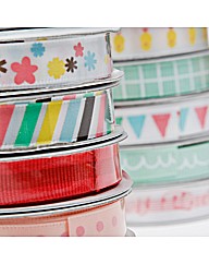 Dear Lizzy Ribbon Value Pack - 24 Spools