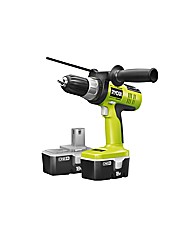 Combi Hammer Drill 18 Volt 2 x 1.2Ah