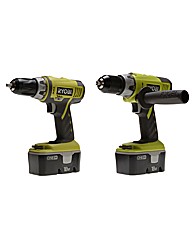 Combi Drill & Drill Driver Twin Pack