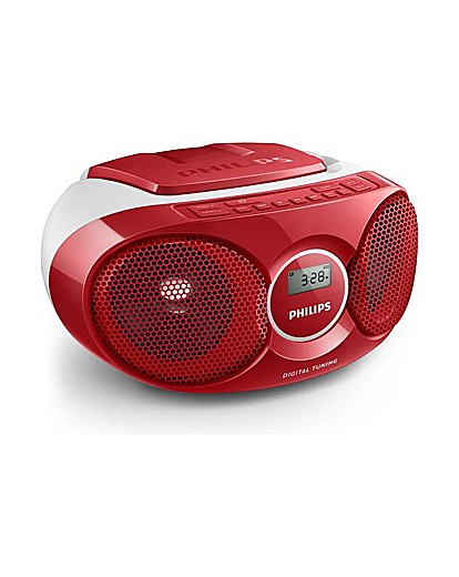 Philips AZ215R/05 Boombox - Red. Philips AZ215R/05 Boombox - Red.