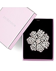Jon Richard Crystal Flower Brooch