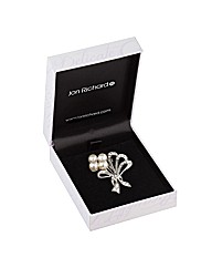 Jon Richard Pearl Posy Brooch