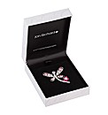 Jon Richard Tonal Pink Butterfly Brooch