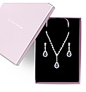Jon Richard Crystal Necklace and Earring