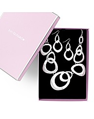 Jon Richard Linked Necklace and Earring