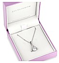 Jon Richard Crystal Curve Drop Necklace