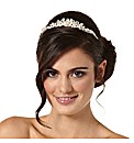 Jon Richard Pearl Lydia Wrapped Tiara