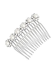 Jon Richard Multi Pearl Daisy Hair Comb