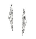 Jon Richard Crystal Wing Drop Earring