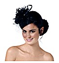 Jon Richard Jet Corsage Vale Fascinator