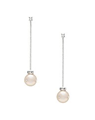 Jon Richard Pearl Chain Drop Earring