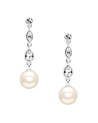 Jon Richard Multi Pearl Drop Earring
