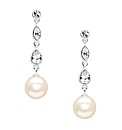 Jon Richard Multi Pearl Drop Earring