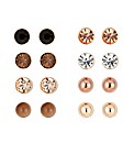 Mood Tonal Bronze Crystal Eight Stud Set