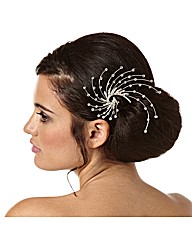 Jon Richard Crystal Starburst Hair Comb