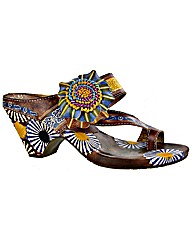 Riva Nightjar Toe Loop Sandal