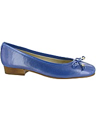 Riva Teal Pearlised Patent Shoe