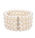 Jon Richard 4 Row Pearl Stretch Bracelet