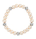 Jon Richard Pearl Crystal Ball Bracelet